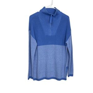 New with Tag T by Talbots Marled half-Zip Sweater Medium